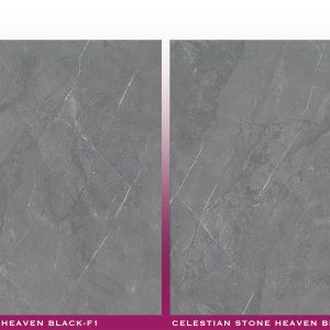 CELESTIAN STONE HEAVEN BLACK  - (600X600) - GVT - MATT