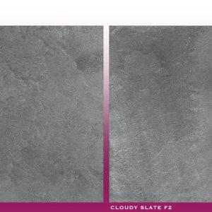 CLOUDY SLATE - (600X600) - GVT - CARVING